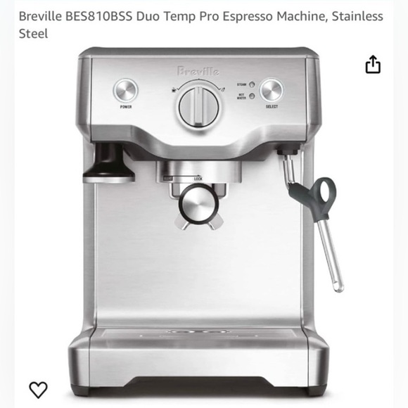 Breville Other - Breville Duo Temp Pro Espresso Machine, stainless steel